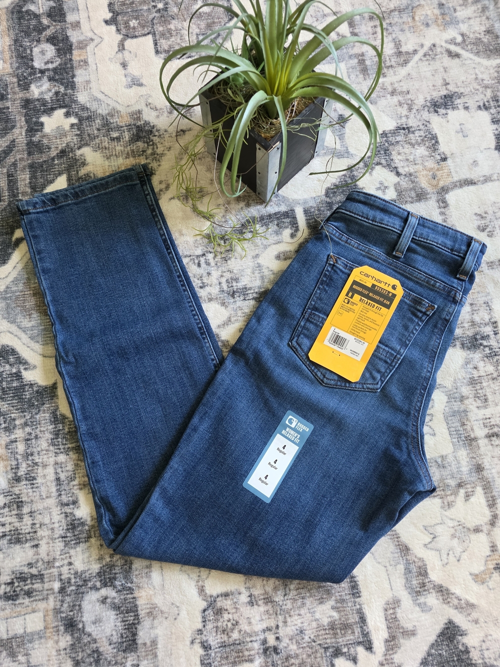 Carhartt Women's 105383 Women's Rugged Flex® Relaxed Fit Jean
